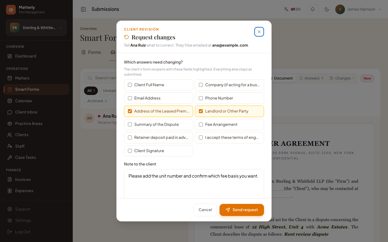 Request changes